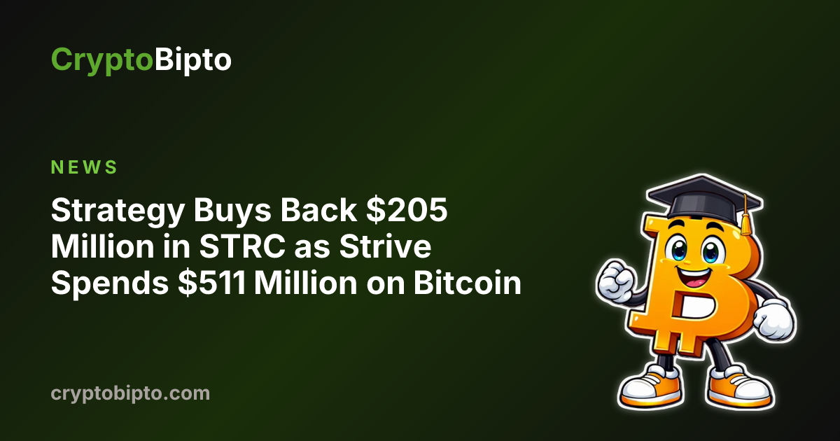 Strategy Buys Back $205 Million in STRC as Strive Spends $511 Million ...